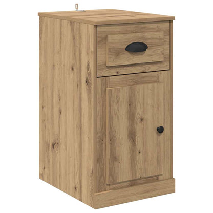 vidaXL Side Cabinet 40 x 50 x 75 cm Engineered Wood Artisan Oak 2