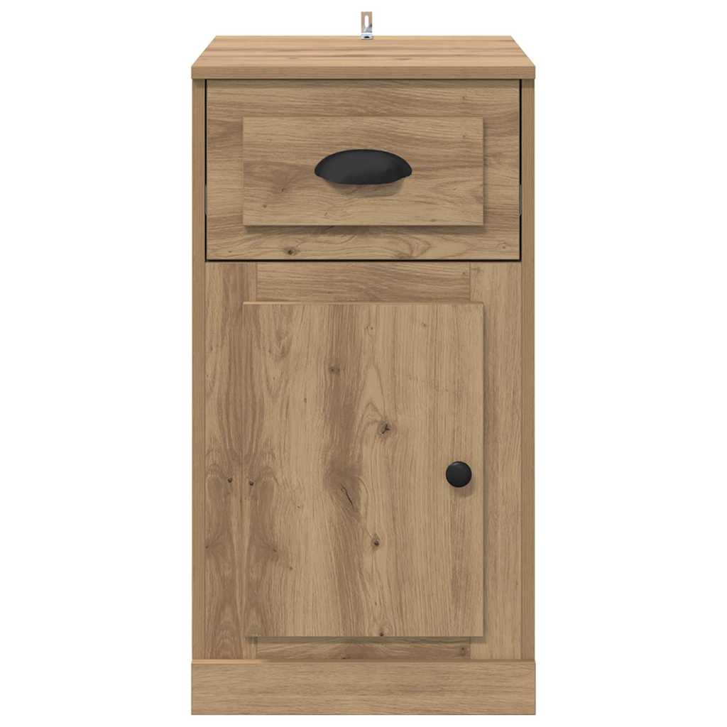vidaXL Side Cabinet 40 x 50 x 75 cm Engineered Wood Artisan Oak 6