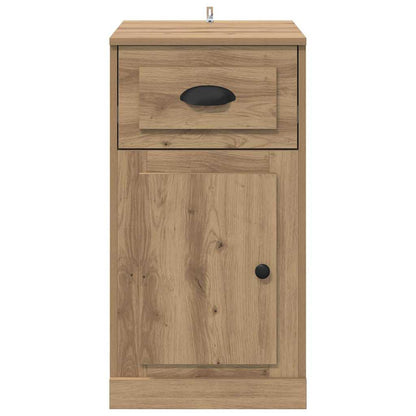 vidaXL Side Cabinet 40 x 50 x 75 cm Engineered Wood Artisan Oak 6