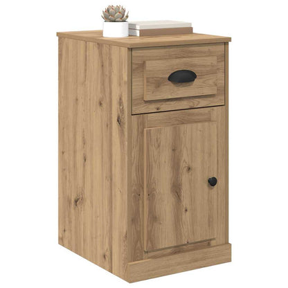 vidaXL Side Cabinet 40 x 50 x 75 cm Engineered Wood Artisan Oak 3