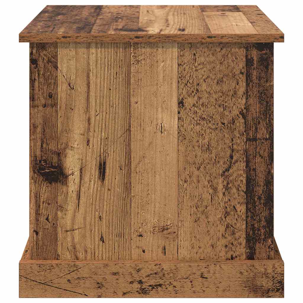 vidaXL Coffee Table 3 pcs Old Wood 48 x 45 x 45 cm Engineered Wood 6