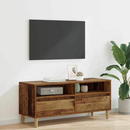 vidaXL TV Cabinet 100 x 34.5 x 44.5 cm Old Wood Engineered Wood 1