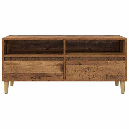 vidaXL TV Cabinet 100 x 34.5 x 44.5 cm Old Wood Engineered Wood 6