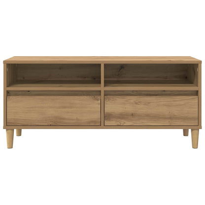 vidaXL TV Cabinet 100 x 34.5 x 44.5 cm Artisan Oak Engineered Wood 6