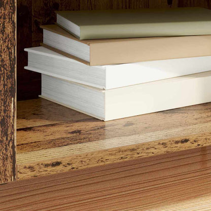 vidaXL Record Cabinet 121 x 38 x 48 cm Engineered Wood Old Wood 4