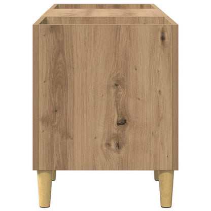 vidaXL Record Cabinet 121 x 38 x 48 cm Engineered Wood Artisan Oak 6