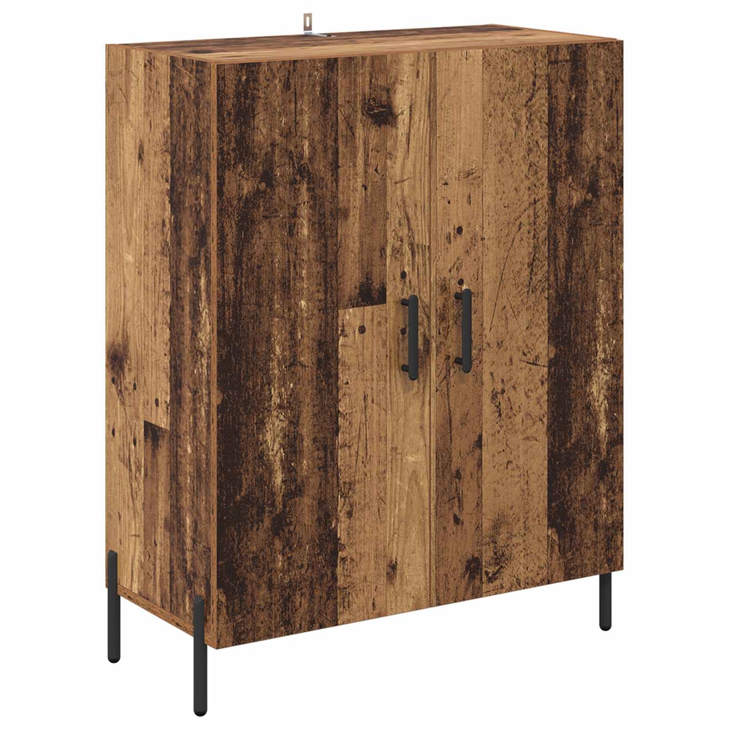 vidaXL Sideboard Old Wood 69.5 x 34 x 90 cm Engineered Wood 2