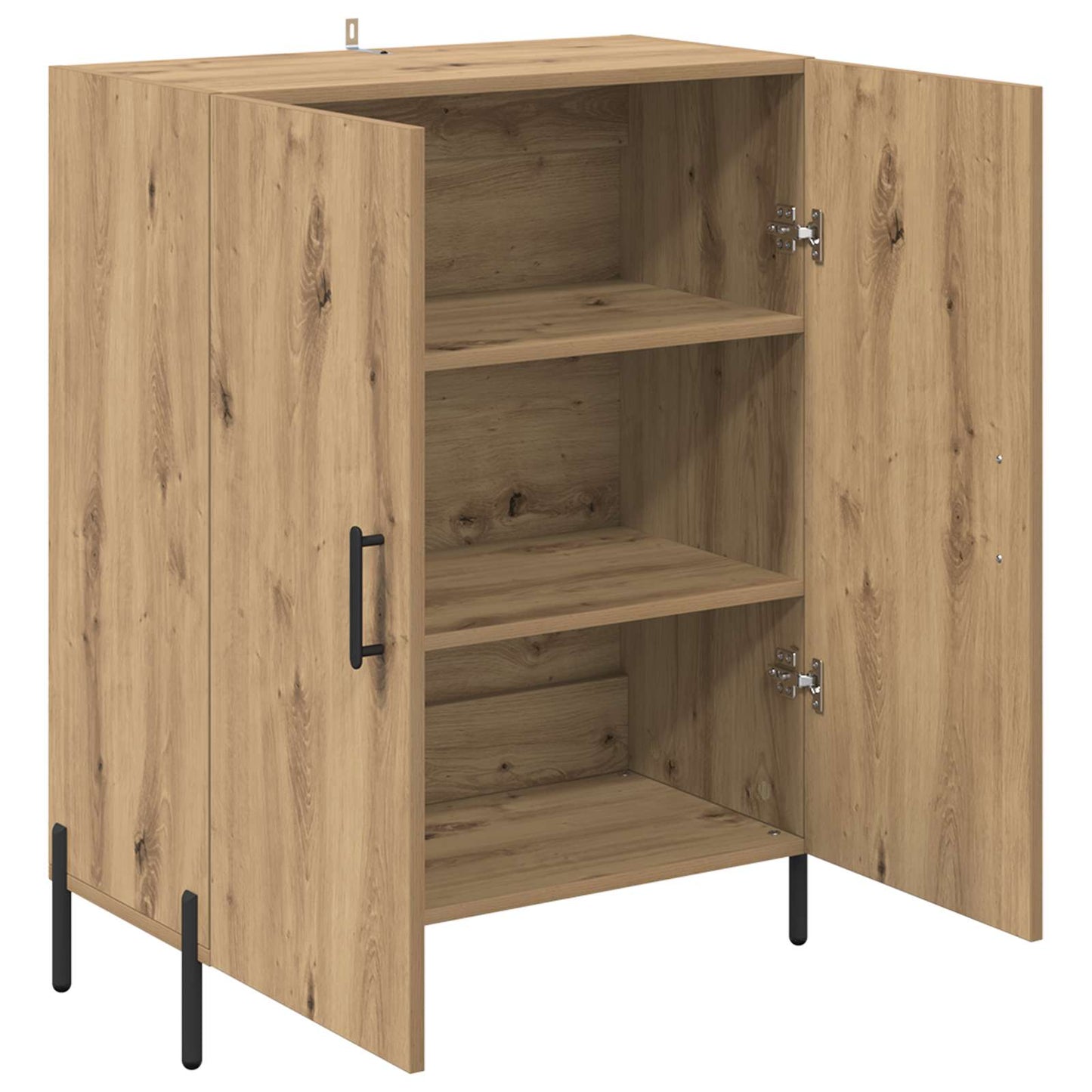 vidaXL Sideboard Artisan Oak 69.5 x 34 x 90 cm Engineered Wood 5