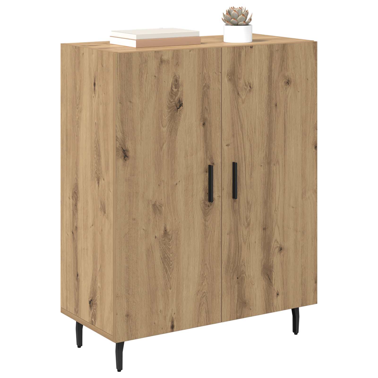 vidaXL Sideboard Artisan Oak 69.5 x 34 x 90 cm Engineered Wood 3