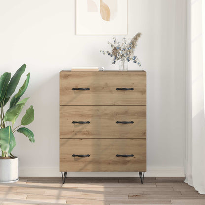 vidaXL Sideboard Artisan Oak 69.5 x 34 x 90 cm 4