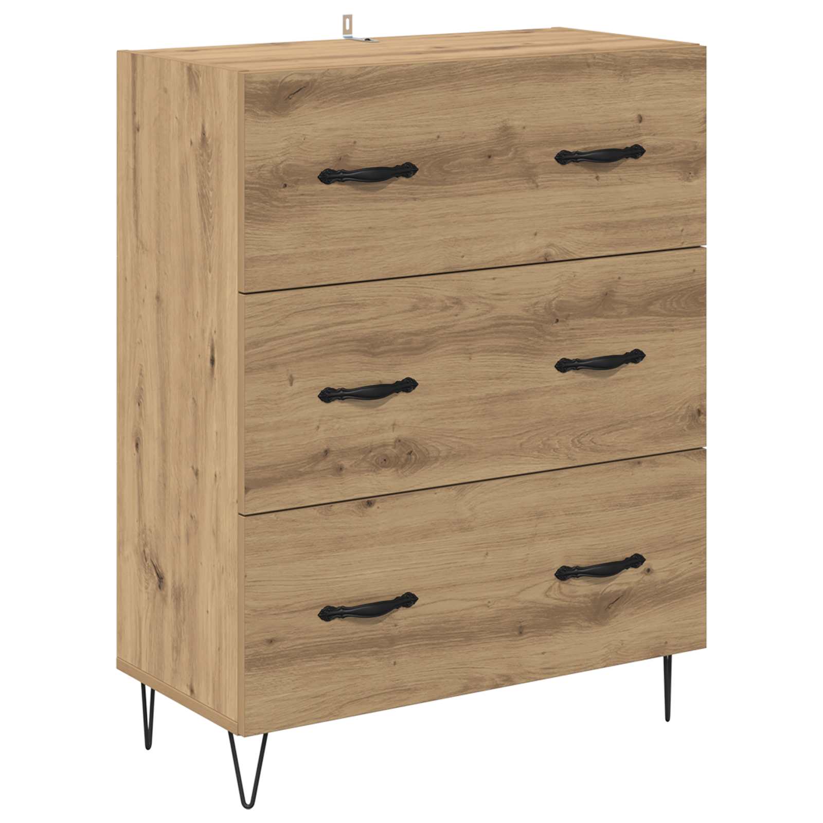 vidaXL Sideboard Artisan Oak 69.5 x 34 x 90 cm 2