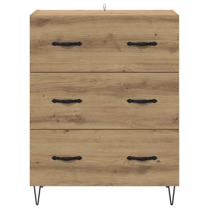 vidaXL Sideboard Artisan Oak 69.5 x 34 x 90 cm 6