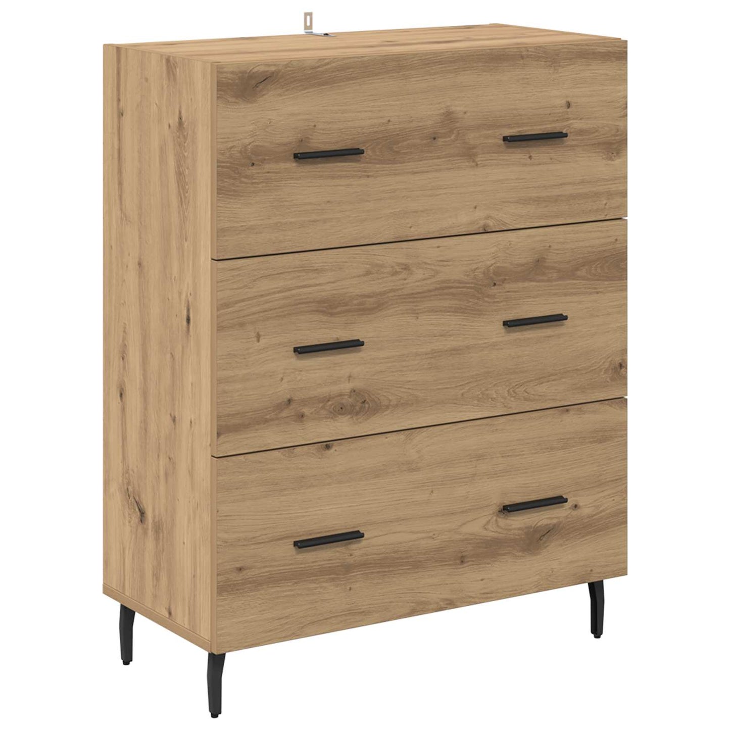 vidaXL Sideboard Artisan Oak 69.5 x 34 x 90 cm 2