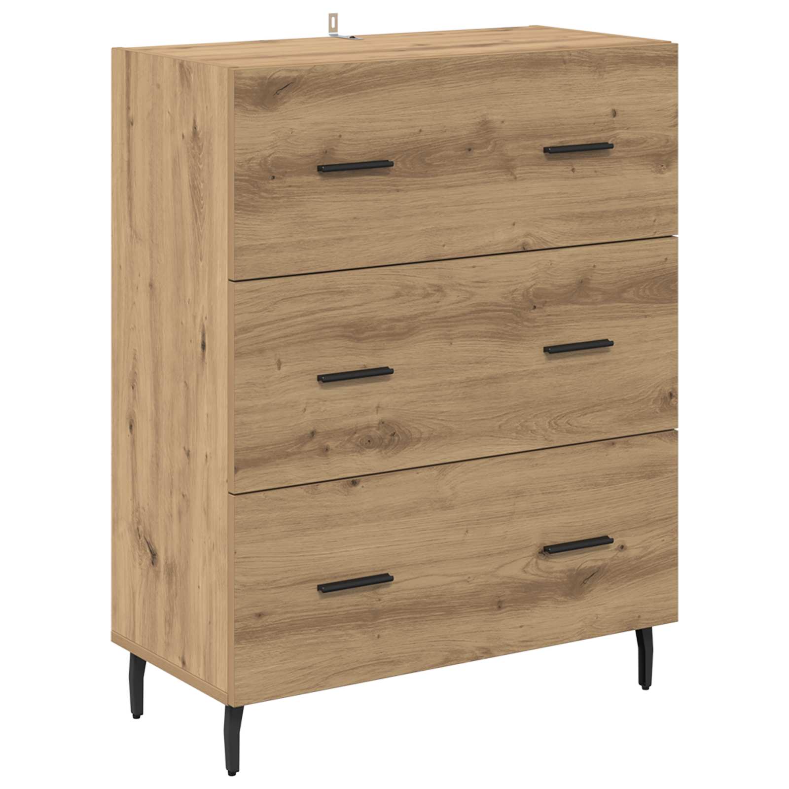 vidaXL Sideboard Artisan Oak 69.5 x 34 x 90 cm 2