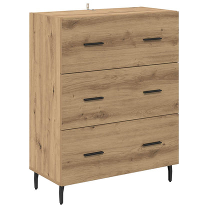 vidaXL Sideboard Artisan Oak 69.5 x 34 x 90 cm 2