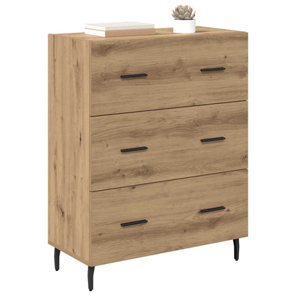vidaXL Sideboard Artisan Oak 69.5 x 34 x 90 cm 3