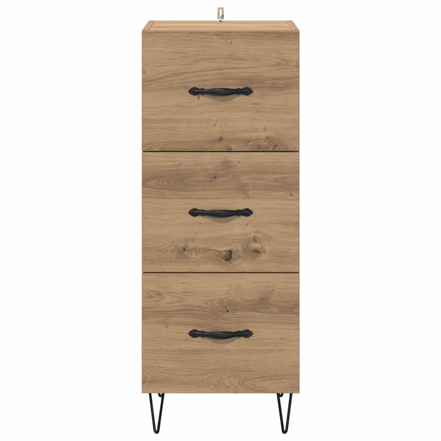 vidaXL Sideboard Artisan oak 34 x 34.5 x 90 cm Engineered Wood 6