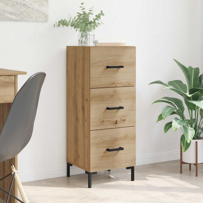 vidaXL Sideboard Artisan Oak 34.5 x 34 x 90 cm Engineered Wood 1