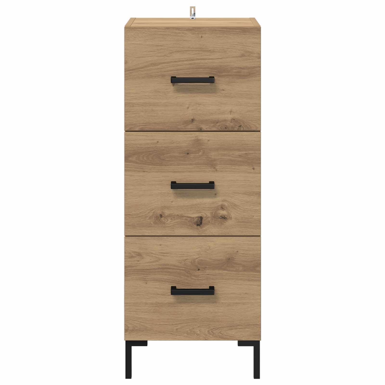 vidaXL Sideboard Artisan Oak 34.5 x 34 x 90 cm Engineered Wood 6