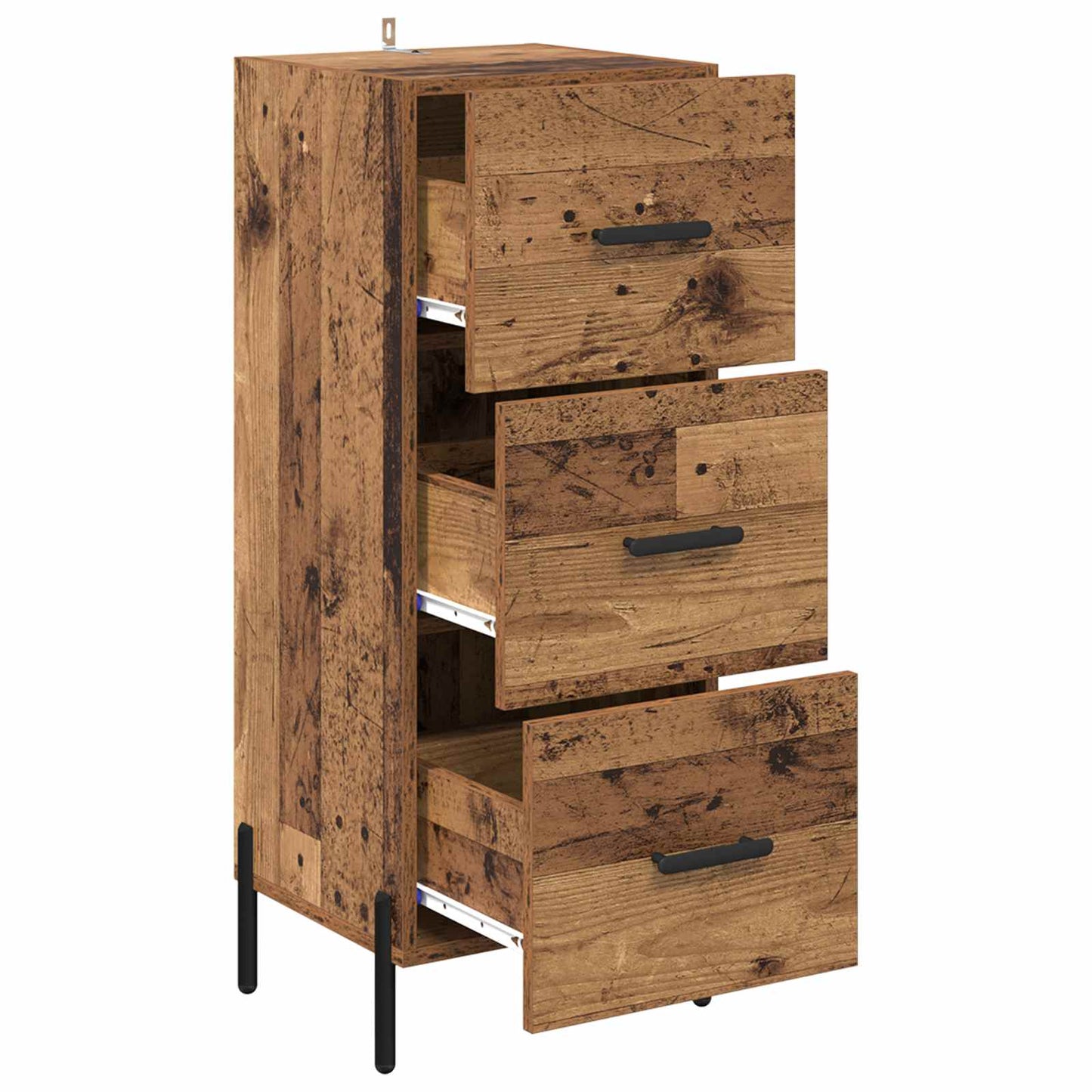 vidaXL Sideboard Old wood 34 x 34.5 x 90 cm Engineered Wood 5