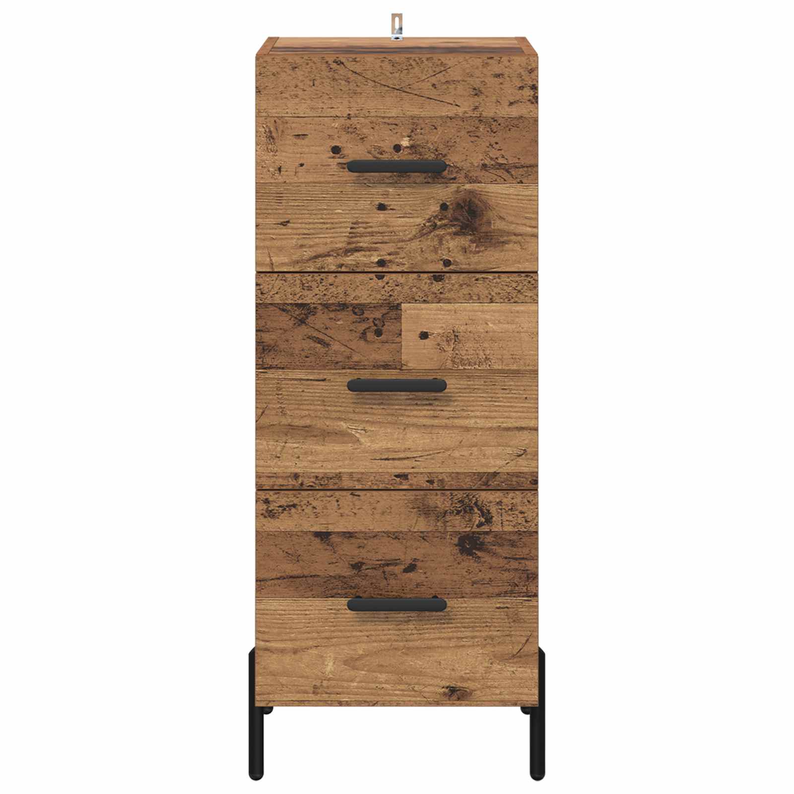 vidaXL Sideboard Old wood 34 x 34.5 x 90 cm Engineered Wood 6