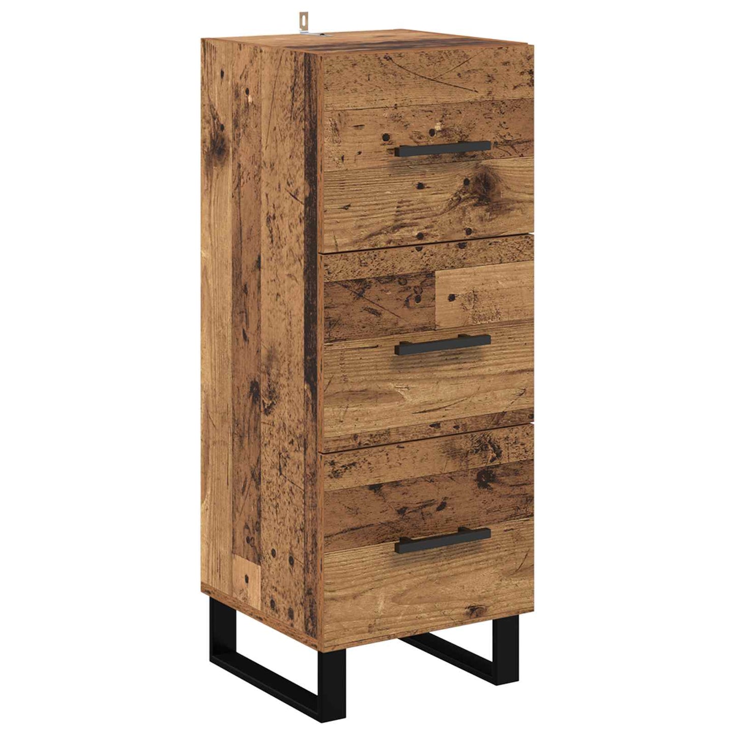 vidaXL Sideboard Old Wood 34.5 x 34 x 90 cm Engineered wood 2
