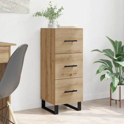vidaXL Sideboard Artisan Oak 34.5 x 34 x 90 cm Engineered wood 1