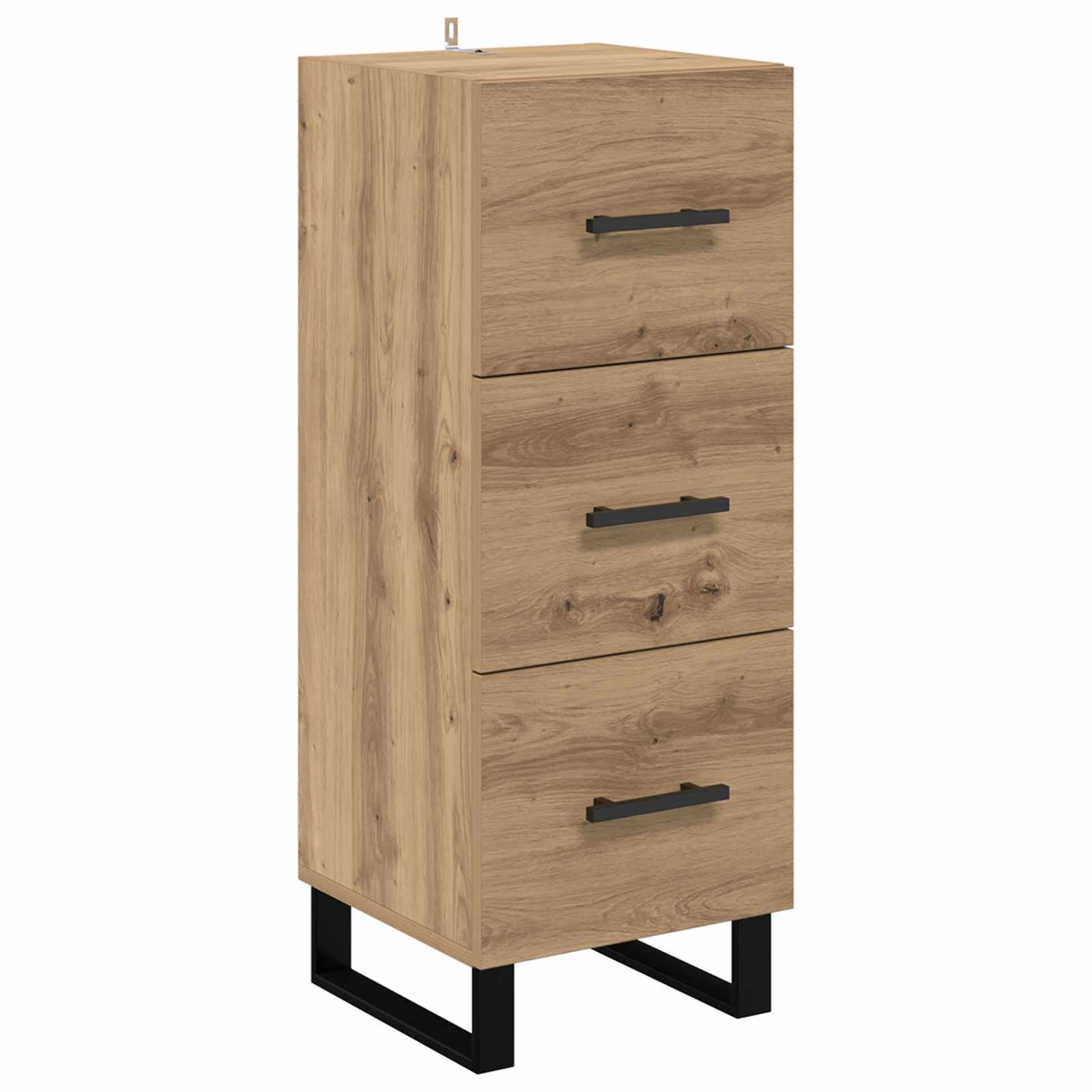 vidaXL Sideboard Artisan Oak 34.5 x 34 x 90 cm Engineered wood 2