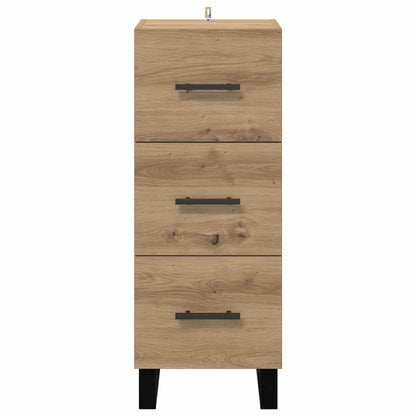 vidaXL Sideboard Artisan Oak 34.5 x 34 x 90 cm Engineered wood 6