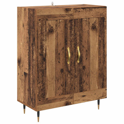 vidaXL Sideboard Old Wood 69.5 x 34 x 90 cm Engineered Wood 2