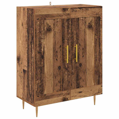 Sideboard 69,5x34x90 cm Engineered Wood Old wood