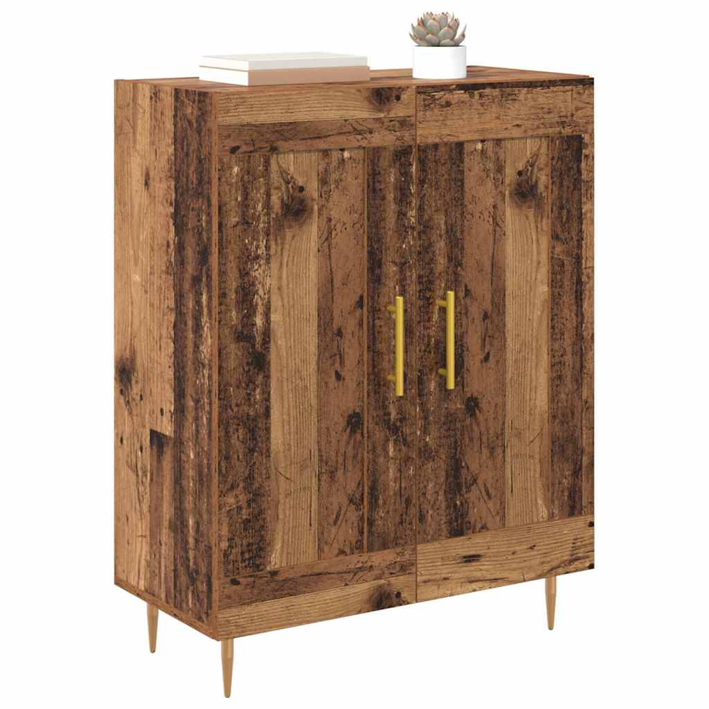 Sideboard 69,5x34x90 cm Engineered Wood Old wood