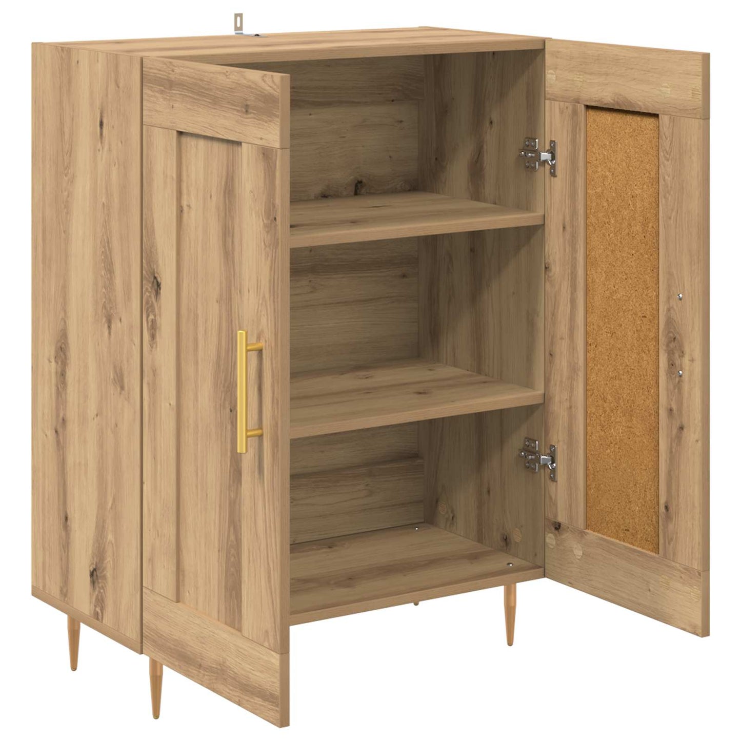 vidaXL Sideboard Artisan Oak 69.5 x 34 x 90 cm 5