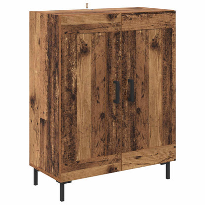 vidaXL Sideboard Old Wood 69.5 x 34 x 90 cm Engineered Wood and Iron 2