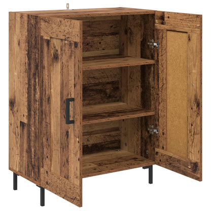 vidaXL Sideboard Old Wood 69.5 x 34 x 90 cm Engineered Wood and Iron 5