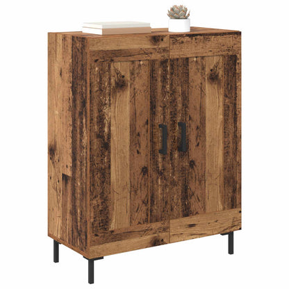 vidaXL Sideboard Old Wood 69.5 x 34 x 90 cm Engineered Wood and Iron 3