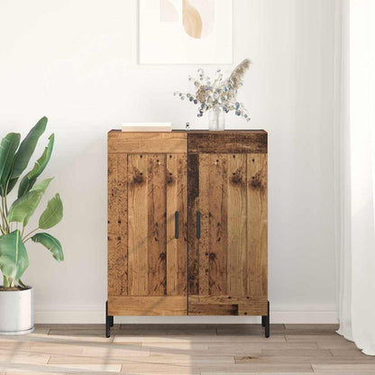 vidaXL Sideboard Old Wood 69.5 x 34 x 90 cm Engineered Wood and Iron 4