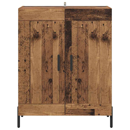 vidaXL Sideboard Old Wood 69.5 x 34 x 90 cm Engineered Wood and Iron 6