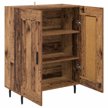 vidaXL Sideboard Old Wood 69.5 x 34 x 90 cm Engineered Wood and Iron 5