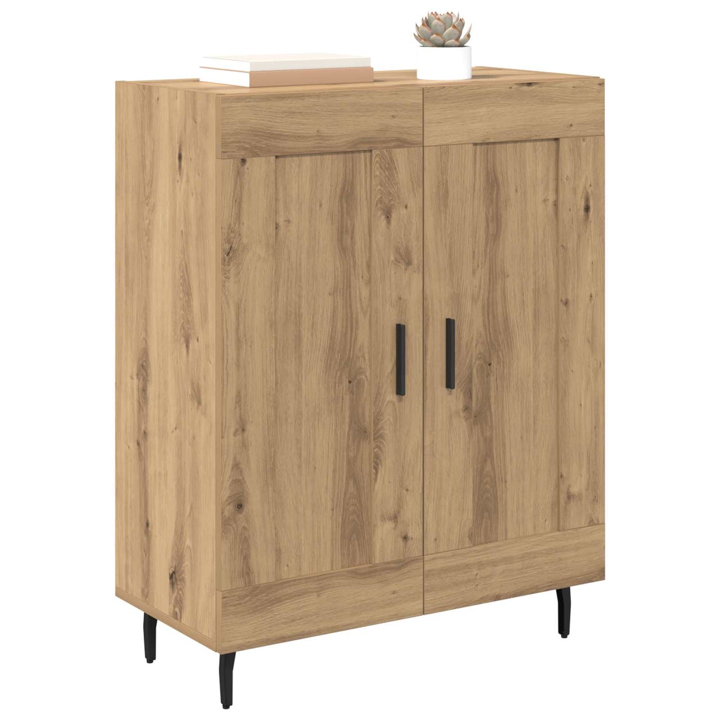 vidaXL Sideboard Artisan Oak 69.5 x 34 x 90 cm 3