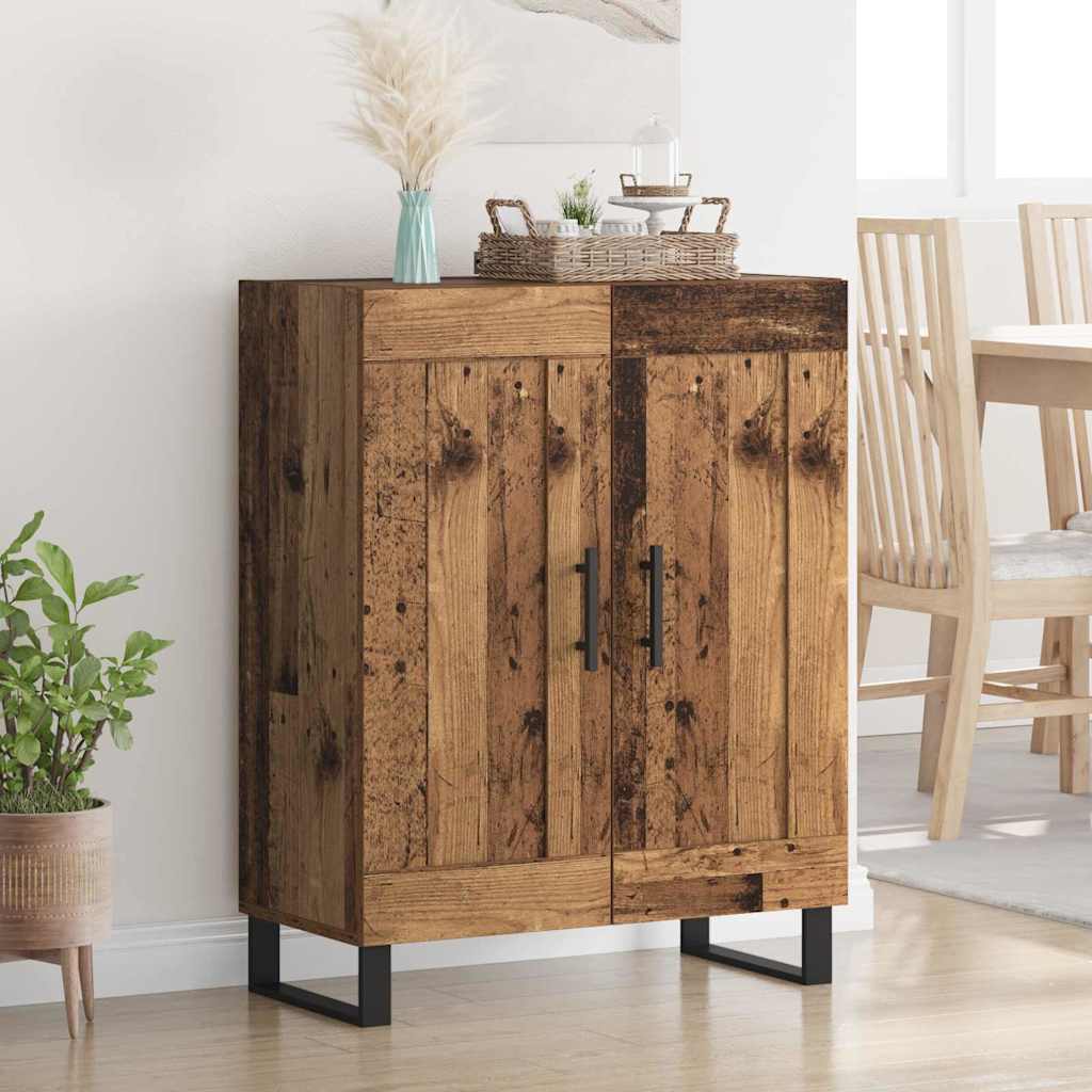 Sideboard 69,5x34x90 cm Engineered Wood Old wood