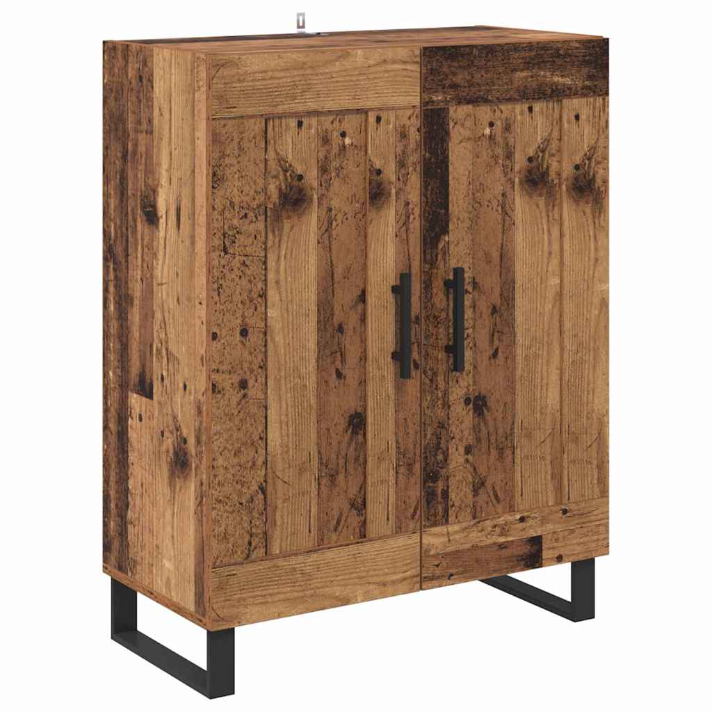 Sideboard 69,5x34x90 cm Engineered Wood Old wood