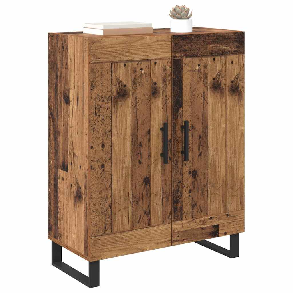 Sideboard 69,5x34x90 cm Engineered Wood Old wood