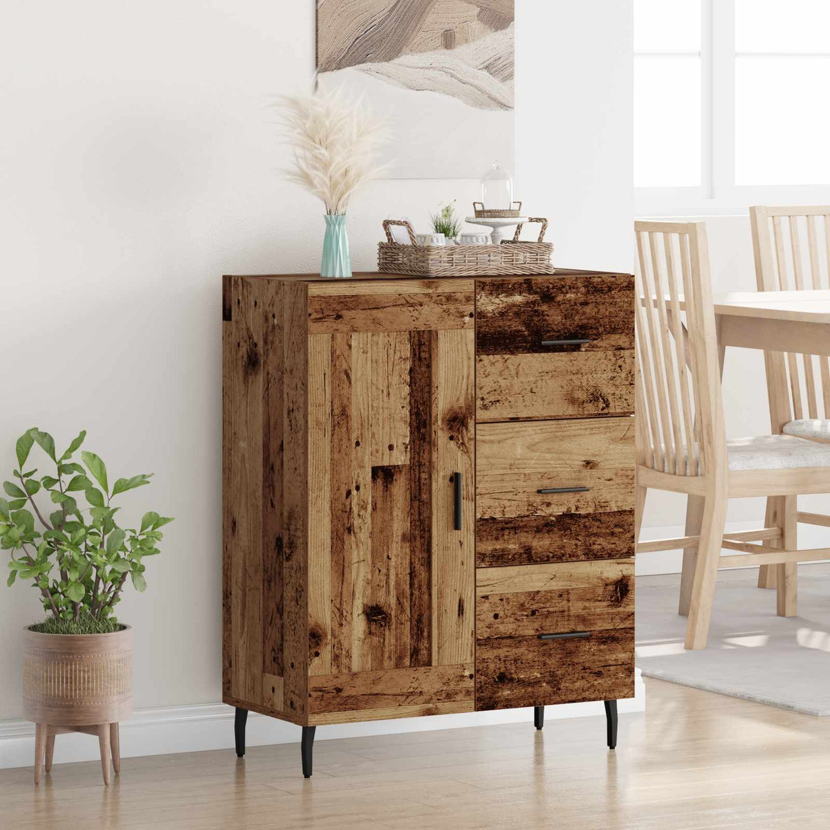 vidaXL Sideboard 69.5x34x90 cm Engineered Wood