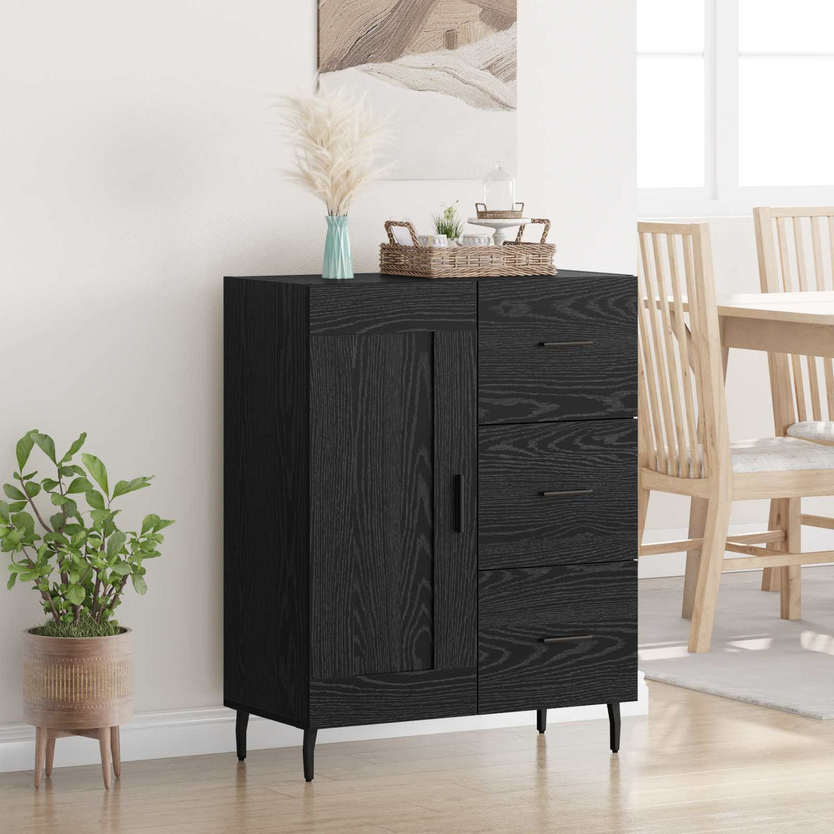 vidaXL Sideboard 69.5x34x90 cm Engineered Wood