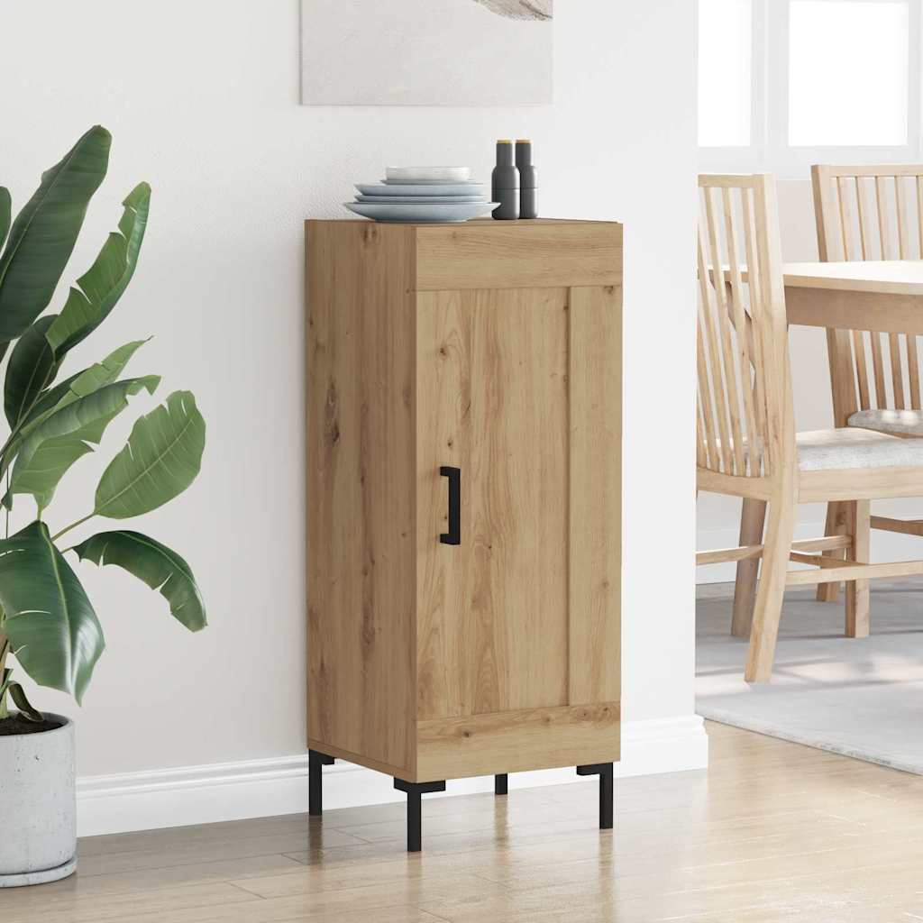 vidaXL Sideboard Olden Artisan Oak 34.5 x 34 x 90 cm 4