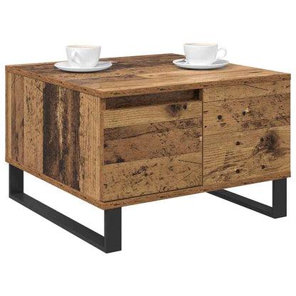 vidaXL Coffee Table Old Wood 55 x 55 x 36.5 cm Engineered Wood 3