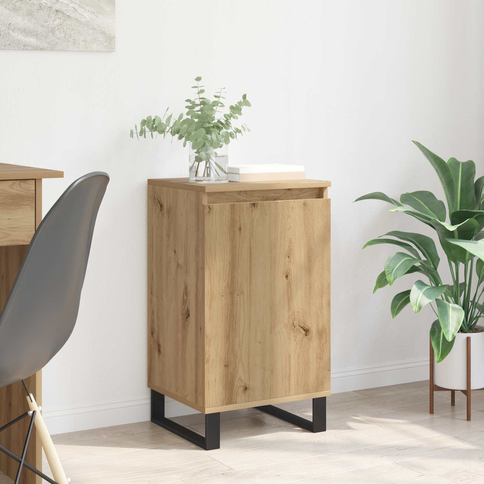 vidaXL Sideboard Artisan Oak 40 x 35 x 70 cm Engineered Wood 1