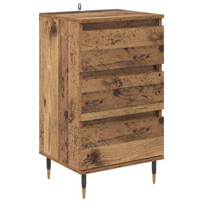 vidaXL Sideboard Old wood 35 x 40 x 70 cm Engineered Wood 2