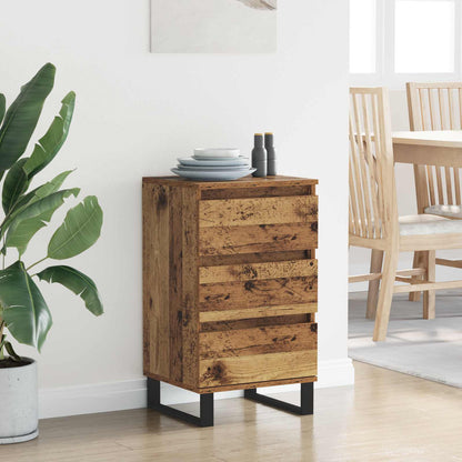 vidaXL Sideboard Old wood Engineered Wood 4